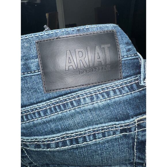 Ariat M7 Rocker Stretch Coltrane Stackable Straight-Leg Jeans for Men - 32x34 - Picture 10 of 10